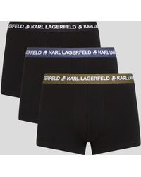 Karl Lagerfeld - Karl Logo Trunks - 3 Pack - Lyst