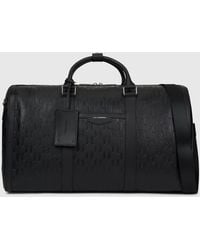 KARL LAGERFELD - K/Loom Leather Weekender Bag - Lyst