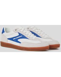 Karl Lagerfeld - Kandidate Niedrige Sneakers Mit Spitzen-Mix, Mann, Größe - Lyst