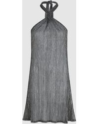 KARL LAGERFELD - Metallic Beach Dress - Lyst
