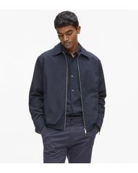 KARL LAGERFELD - Zip-Up Blouson Jacket - Lyst