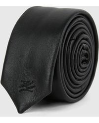KARL LAGERFELD - K/Autograph Leather Tie - Lyst