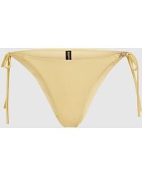 KARL LAGERFELD - Side-Tie Bikini Bottoms - Lyst