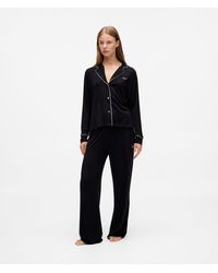 KARL LAGERFELD - Signature Pajama Set - Lyst