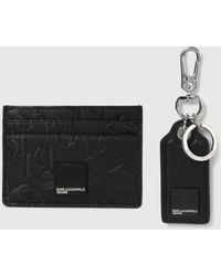 KL Jeans - Box Logo Cardholder Keychain Gift Set - Lyst