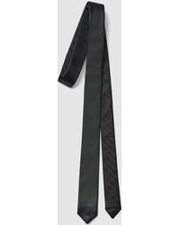 KARL LAGERFELD - K/Autograph Leather Tie - Lyst