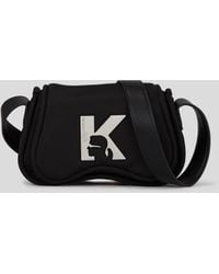 Karl Lagerfeld - Klj Sunglasses Nylon Nano Crossbody Bag - Lyst