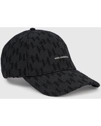 KARL LAGERFELD - K/Monogram Jacquard-Kappe, Herren, Größe - Lyst