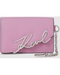 KARL LAGERFELD - K/Signature Cardholder - Lyst