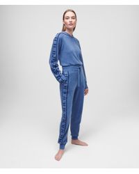 Karl Lagerfeld - Cashmere Kl Monogram Jacquard Sweatpants - Lyst