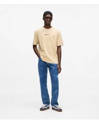 KL Jeans - Marbled Straight Jeans - Lyst