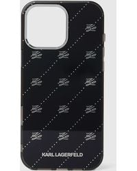 KARL LAGERFELD - All-Over Autograph Iphone 16 Pro Max Case - Lyst