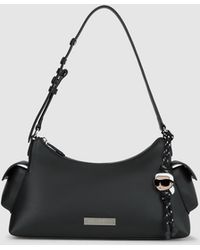 KARL LAGERFELD - Ikon Smooth Cargo Shoulder Bag - Lyst