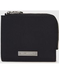 KARL LAGERFELD - Ikon Nylon Small Bifold Wallet - Lyst
