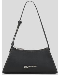 KL Jeans - Metal Logo Small Shoulder Bag - Lyst