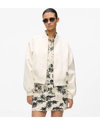 KARL LAGERFELD - Côte D'Azur Bomber Jacket - Lyst
