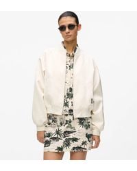 KARL LAGERFELD - Côte D'Azur Bomber Jacket - Lyst