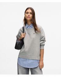 KARL LAGERFELD - Ikon Layered Sweatshirt - Lyst