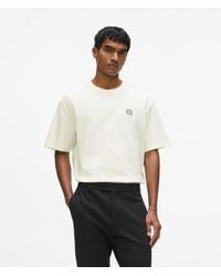 KARL LAGERFELD - Ikon Graphic Print T-Shirt - Lyst