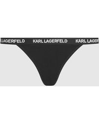KARL LAGERFELD - Logo Brazilian Briefs – 3-Pack - Lyst