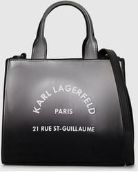 KARL LAGERFELD - Rue St-Guillaume Degrade Mini Tote Bag - Lyst