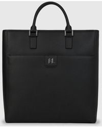KARL LAGERFELD - K/Monogram Leather Tote Bag - Lyst