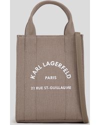 Karl Lagerfeld - Rue St-guillaume Square Small Tote Bag - Lyst