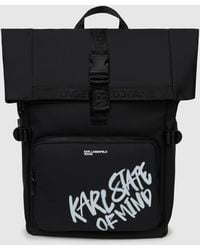 KL Jeans - Beschichteter Rucksack Mit Karl-Zitat, Herren, Größe - Lyst