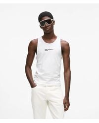 KL Jeans - Logo Tank Top - Lyst
