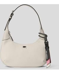 Karl Lagerfeld - Ikon Grainy Shoulder Bag - Lyst