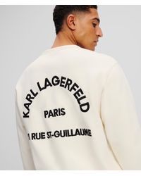 Karl Lagerfeld - Rue St-guillaume Sweatshirt - Lyst