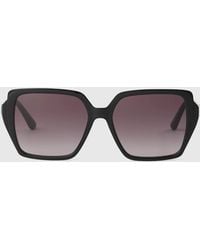 KARL LAGERFELD - Autograph Square Sunglasses - Lyst