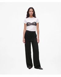KL Jeans - Lace-Layered Pants - Lyst