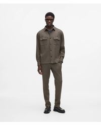 KARL LAGERFELD - Slim-Fit Tailored Pants - Lyst