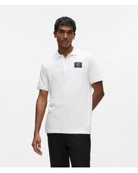 KARL LAGERFELD - From Paris With Love Polo Shirt - Lyst