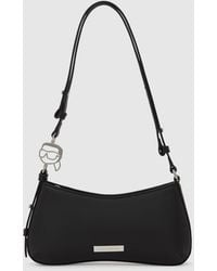 KARL LAGERFELD - Ikon Smooth Mini Shoulder Bag - Lyst