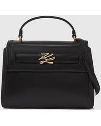 KARL LAGERFELD - K/Autograph Small Top Handle Bag - Lyst