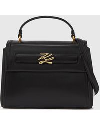 KARL LAGERFELD - K/Autograph Small Top Handle Bag - Lyst