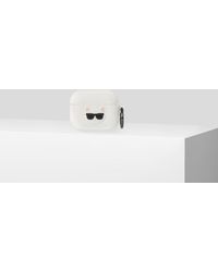 Karl Lagerfeld K/ikonik Choupette Airpods Pro Case - White