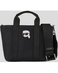 Karl Lagerfeld - Ikon Nylon Small Tote Bag - Lyst