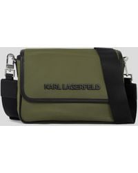 Karl Lagerfeld - K/essential Nylon Crossbody Bag - Lyst