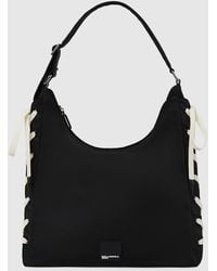 KL Jeans - Nylon Lace-Up Tote Bag - Lyst