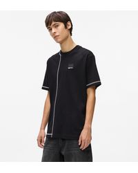 KL Jeans - Contrast Stitch T-Shirt - Lyst