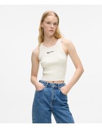 KL Jeans - Knitted Tank Top - Lyst