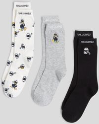 Karl Lagerfeld - Disney X Kl Socken Mit Aufdruck – 3Er-Set, Mann, Größe - Lyst