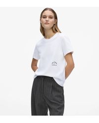 KARL LAGERFELD - Rue St-Guillaume Regular‑Fit T-Shirt - Lyst