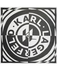 KARL LAGERFELD - K/Circle Modal Scarf - Lyst