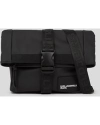 Karl Lagerfeld - Roll Top Crossbody Bag - Lyst