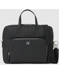 Karl Lagerfeld - Aktentasche Aus Leder Mit K/Monogram, Herren, Größe - Lyst