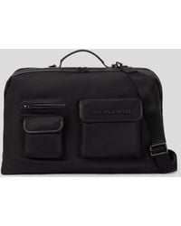 Karl Lagerfeld - K/essential Nylon Weekender Bag - Lyst